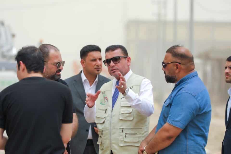 صورة من مقال: محافظ ذي قار يتابع أعمال حفر وفرش لعدة شوارع في الموحية وشوارع رئيسية تربط بشارع الجامعة